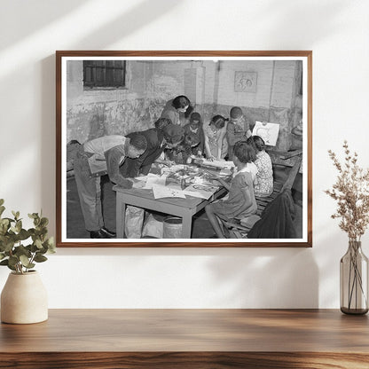 Art Training at Good Shepherd Community Center Chicago 1941