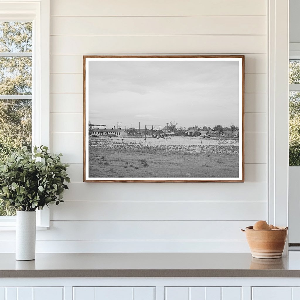 Sandlot Baseball Game in Twin Falls Idaho May 1941