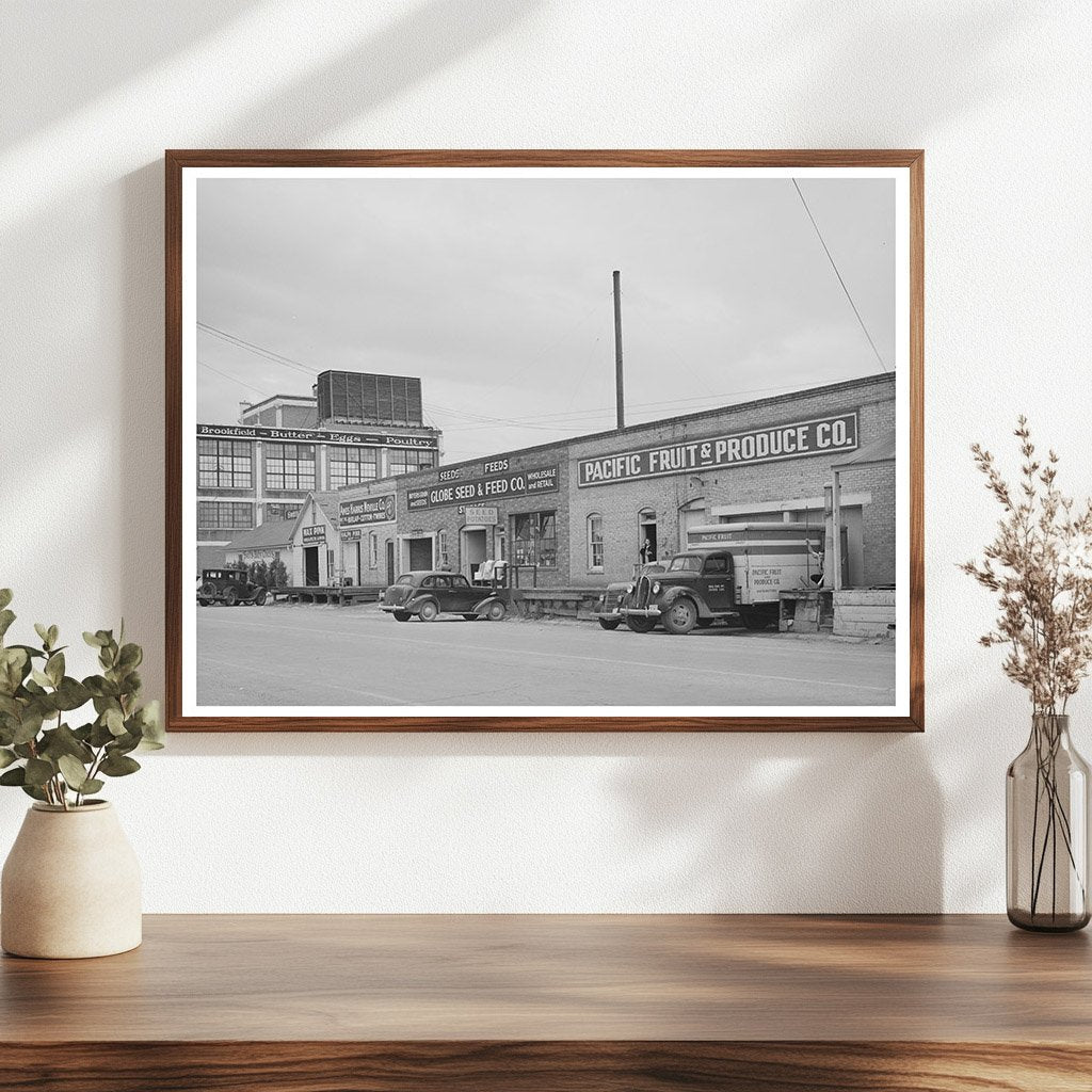 Vintage Twin Falls Idaho Agricultural Landscape May 1941