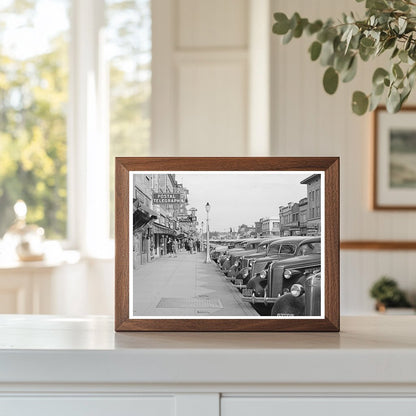 Main Street Twin Falls Idaho 1941 Sugar Beet Factory Cannery