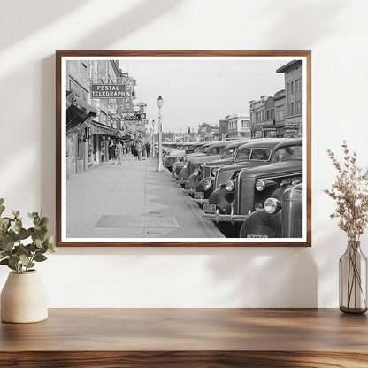 Main Street Twin Falls Idaho 1941 Sugar Beet Factory Cannery