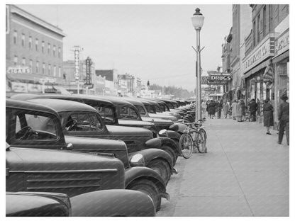 Main Street Twin Falls Idaho Vintage Photo May 1941