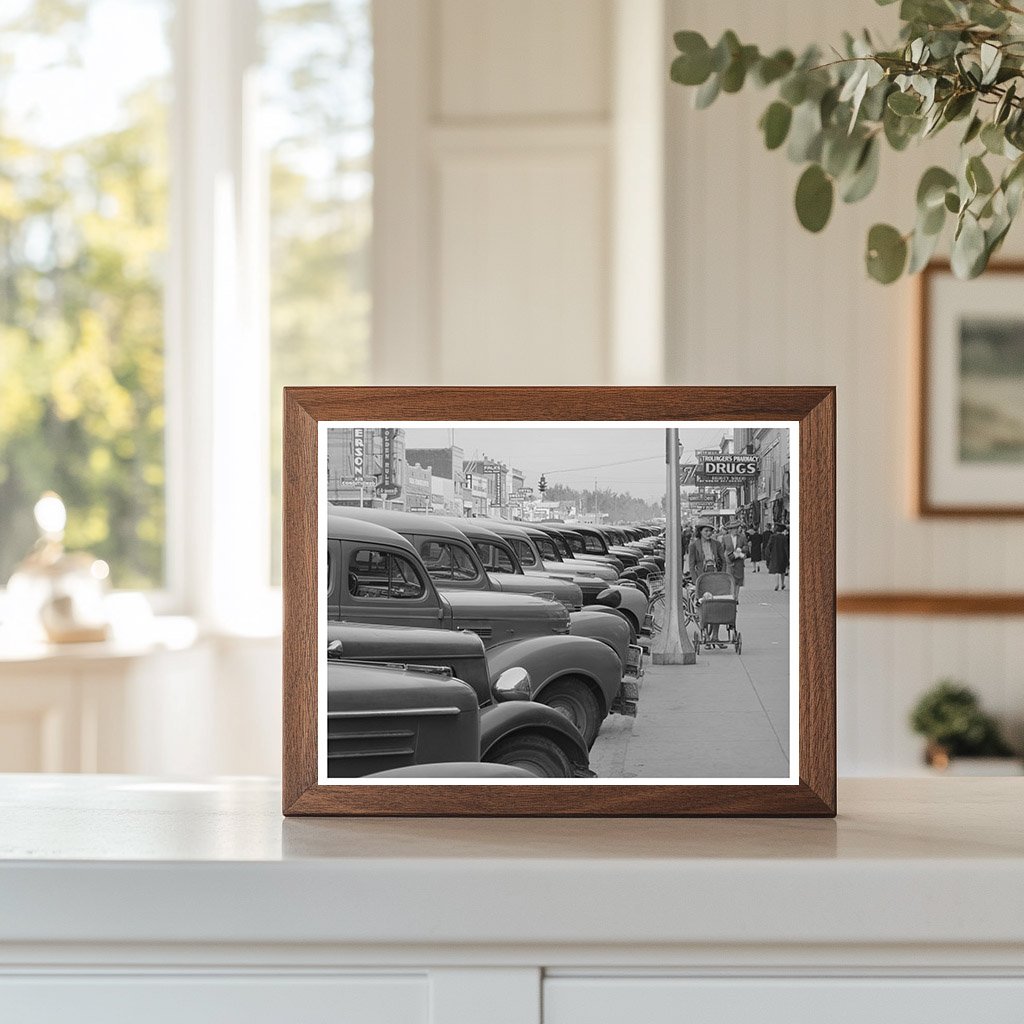 Main Street Twin Falls Idaho May 1941 Vintage Photo