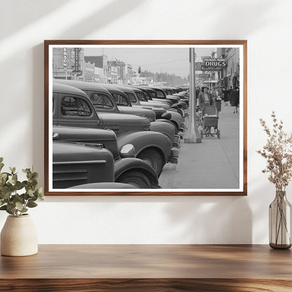 Main Street Twin Falls Idaho May 1941 Vintage Photo