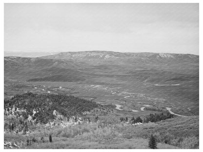 Yampa River Valley Routt County Colorado May 1941