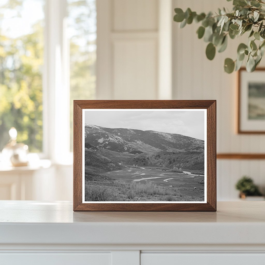 Yampa River Valley Spring Floods Routt County Colorado 1941