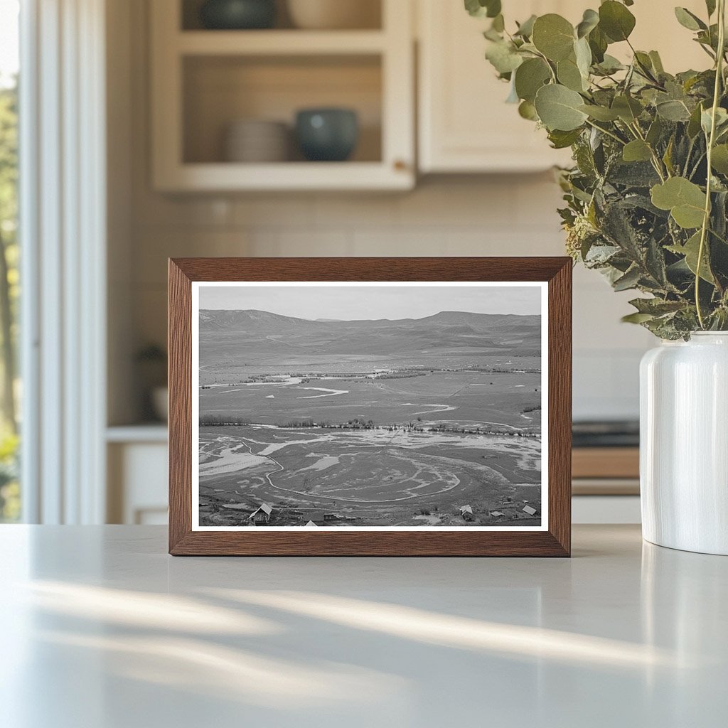 Yampa River Valley Spring Floods Vintage Photo 1941