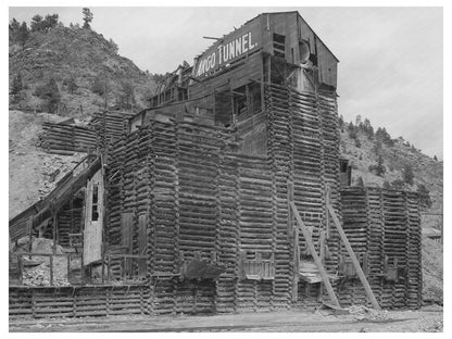 Abandoned Gold Mill in Idaho Springs Colorado May 1941