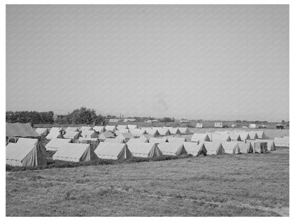 1941 Farm Security Administration Migratory Labor Camp Tents