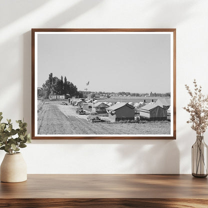 Farm Security Administration Camp Tents Wilder Idaho 1941