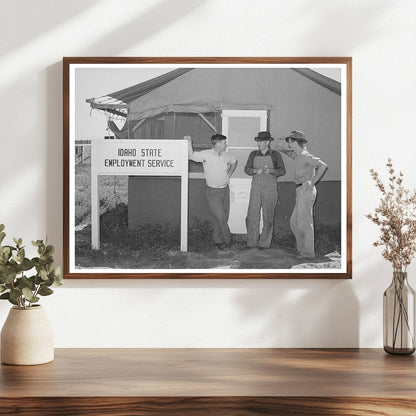 Idaho Employment Support for Farm Workers May 1941