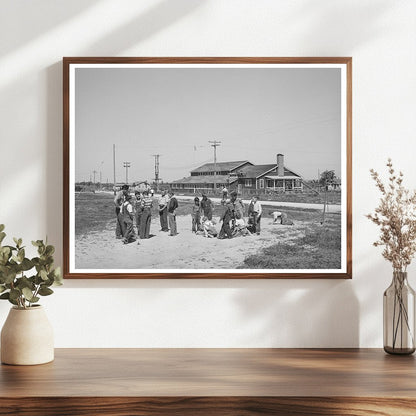 Children Playing During Recess Caldwell Idaho May 1941