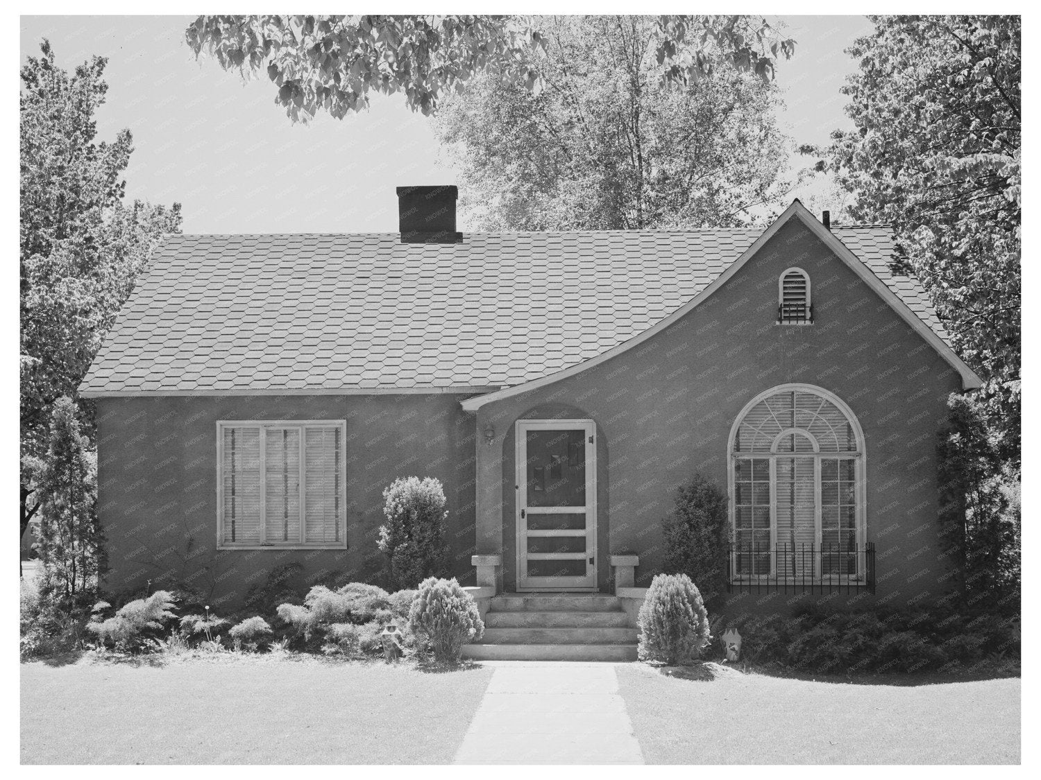 Caldwell Idaho Vintage House Photograph May 1941