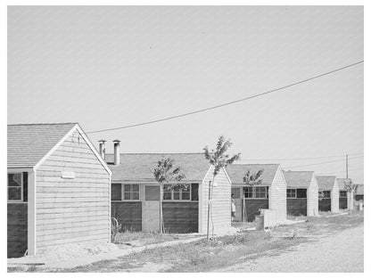Row Shelters at FSA Farm Workers Camp Caldwell Idaho 1941