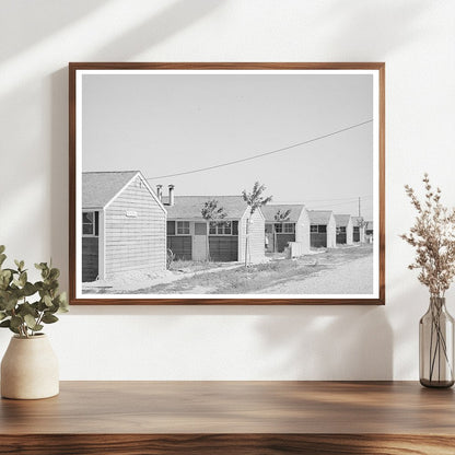 Row Shelters at FSA Farm Workers Camp Caldwell Idaho 1941