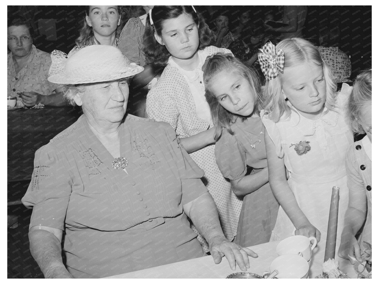 1941 Vintage Photo 4-H Club Spring Fair Adrian Oregon