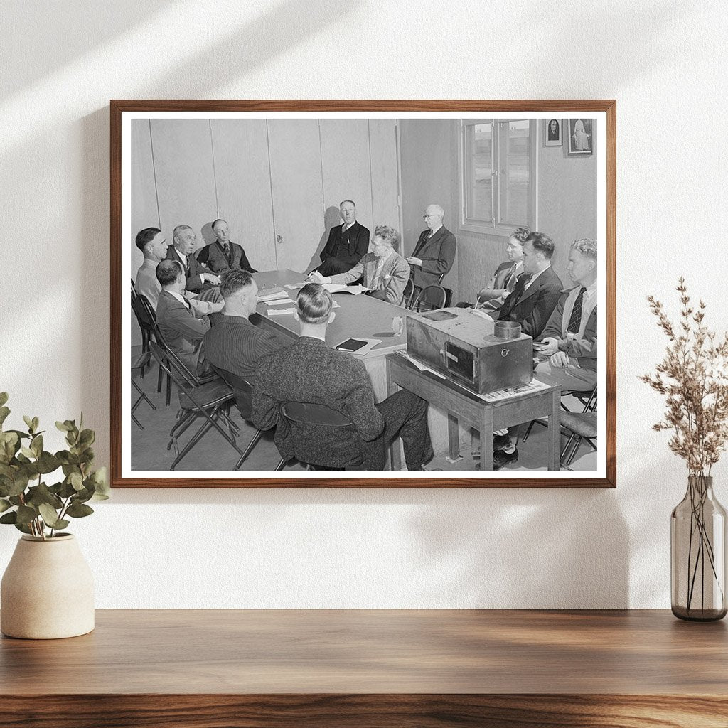 Farm Security Administration Meeting Caldwell Idaho 1941
