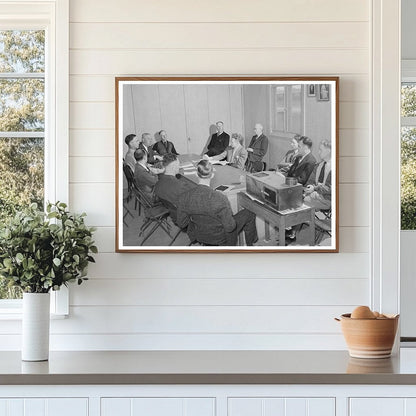 Farm Security Administration Meeting Caldwell Idaho 1941