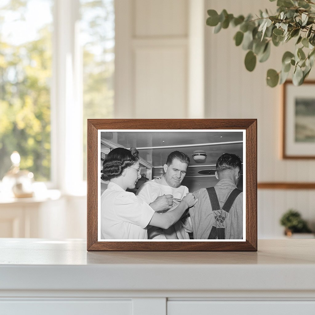 Farm Worker Treated for Wood Tick Fever Wilder Idaho 1941