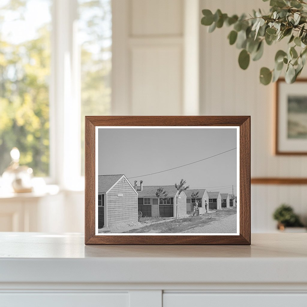 1941 Row Shelters at FSA Farm Workers Camp Idaho