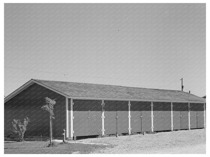 Farm Workers Camp Garages Caldwell Idaho 1941
