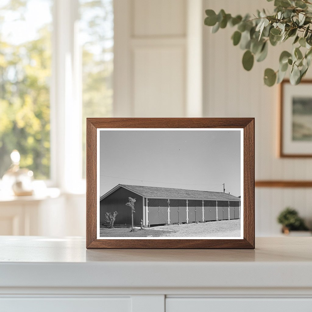 Farm Workers Camp Garages Caldwell Idaho 1941