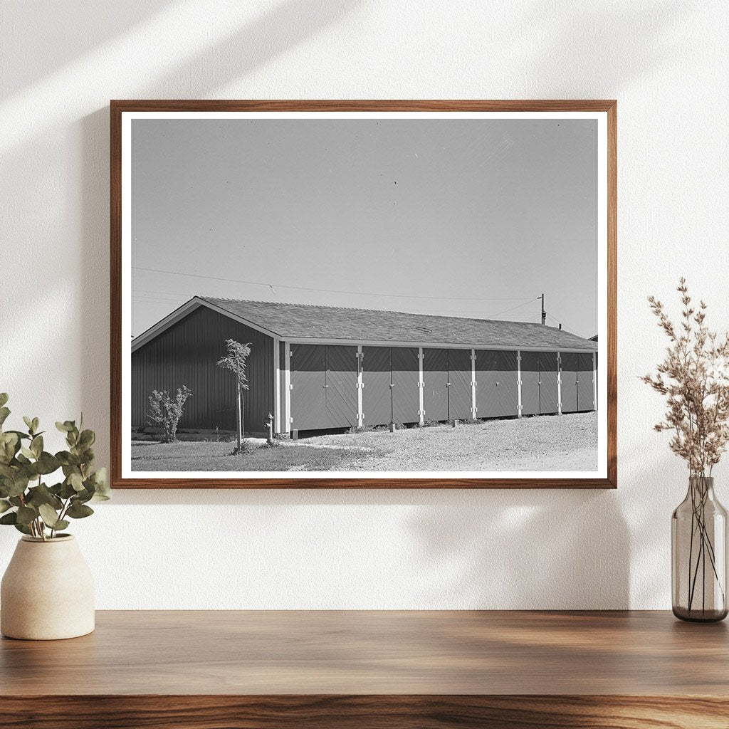 Farm Workers Camp Garages Caldwell Idaho 1941