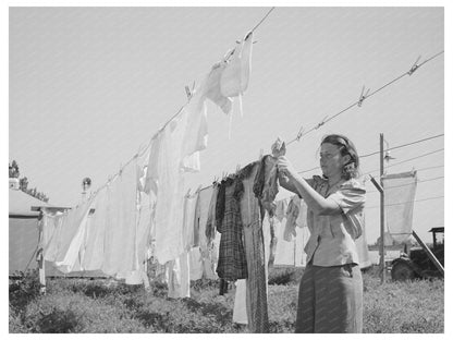 Farm Security Administration Labor Camp Wilder Idaho 1941