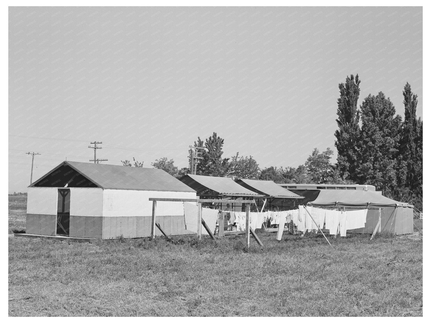 1941 Farm Security Administration Migratory Labor Camp Facilities