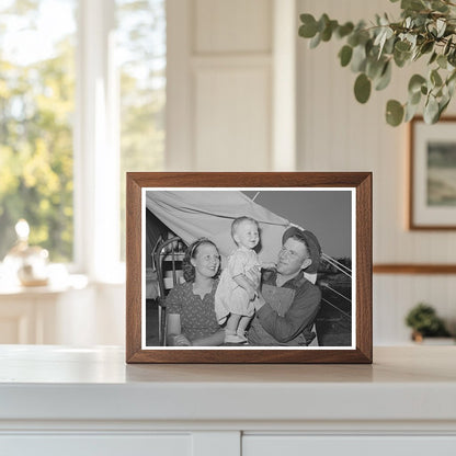 Farm Worker Family at Migratory Labor Camp Wilder Idaho 1941