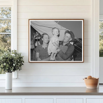 Farm Worker Family at Migratory Labor Camp Wilder Idaho 1941