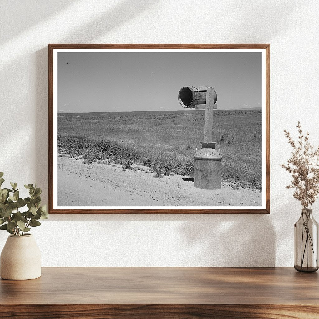 Canyon County Idaho Mailbox Sagebrush Landscape 1941