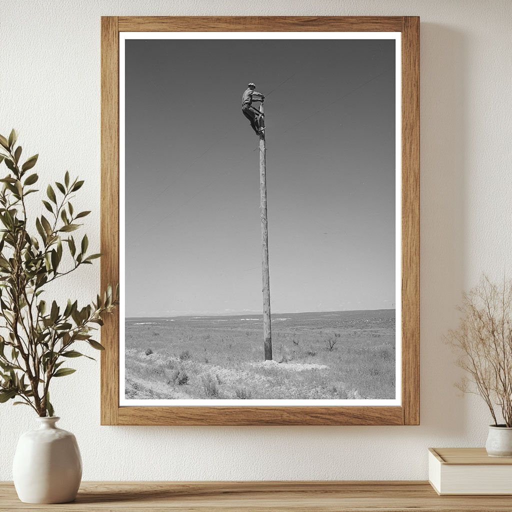 Lineman in Canyon County Idaho May 1941 FSA/OWI Collection