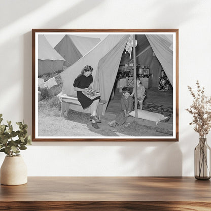 Family of Farm Workers in Migratory Labor Camp 1941