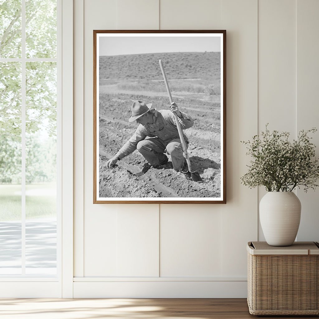 May 1941 Farmer in Malheur County Oregon FSA/OWI Collection