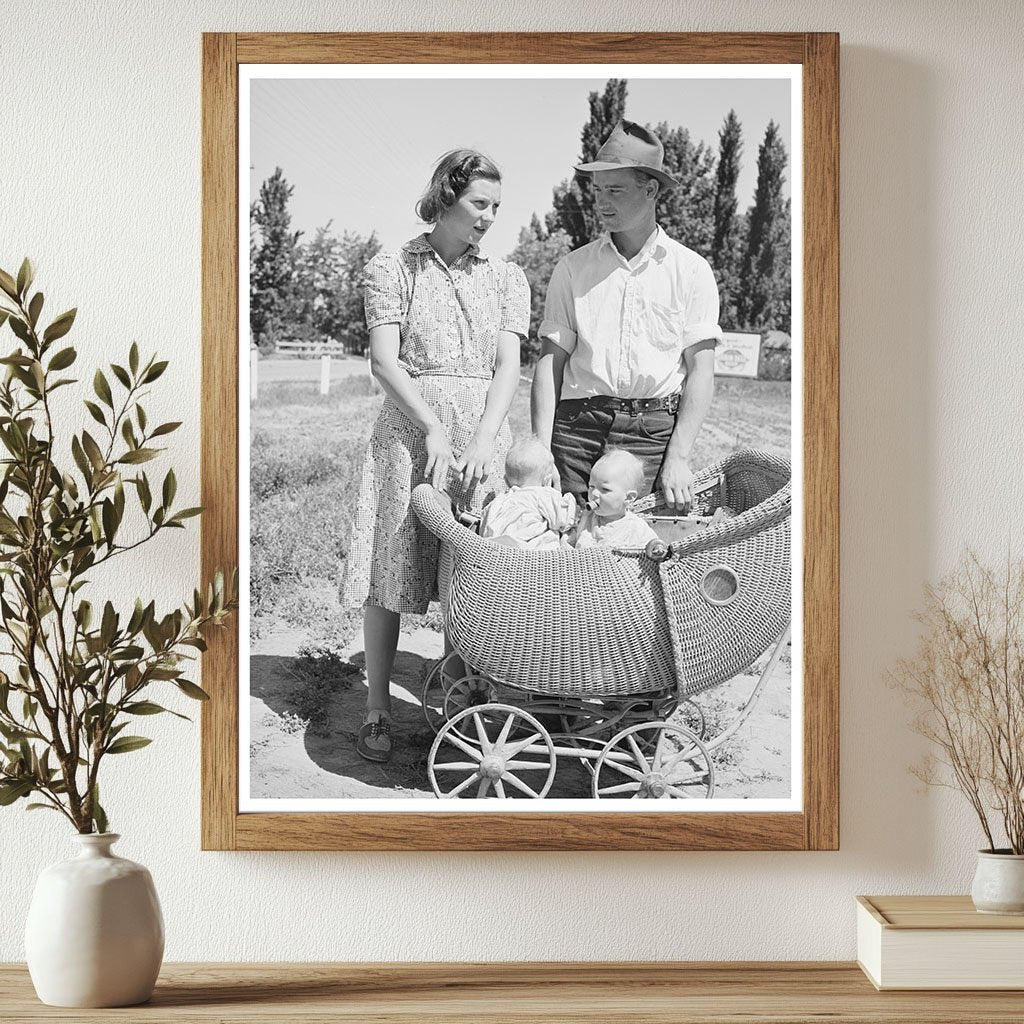 Farm Worker Family at Idaho Labor Camp May 1941