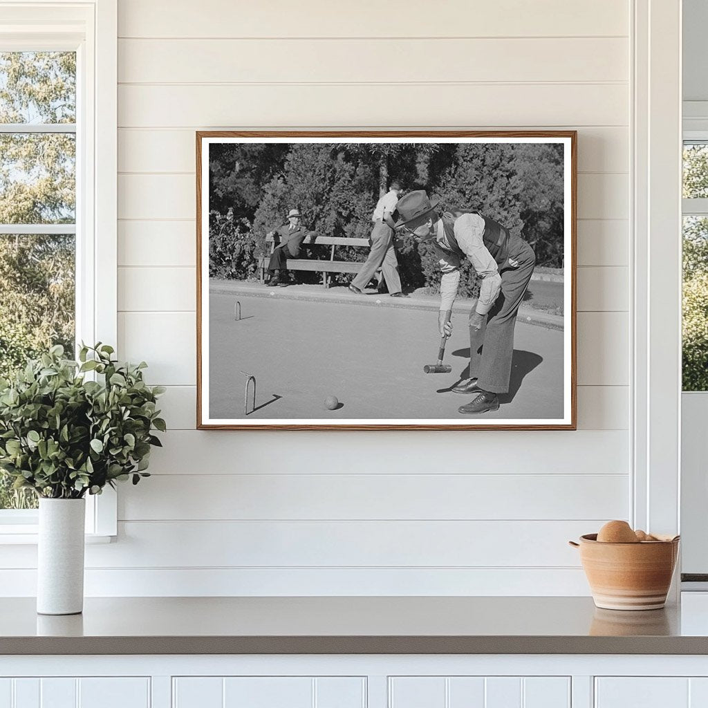 Vogue Game in Balboa Park San Diego May 1941