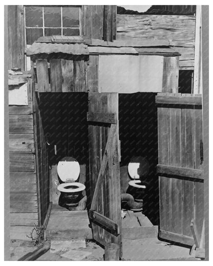 Vintage 1941 San Diego Mexican Section Privies Image