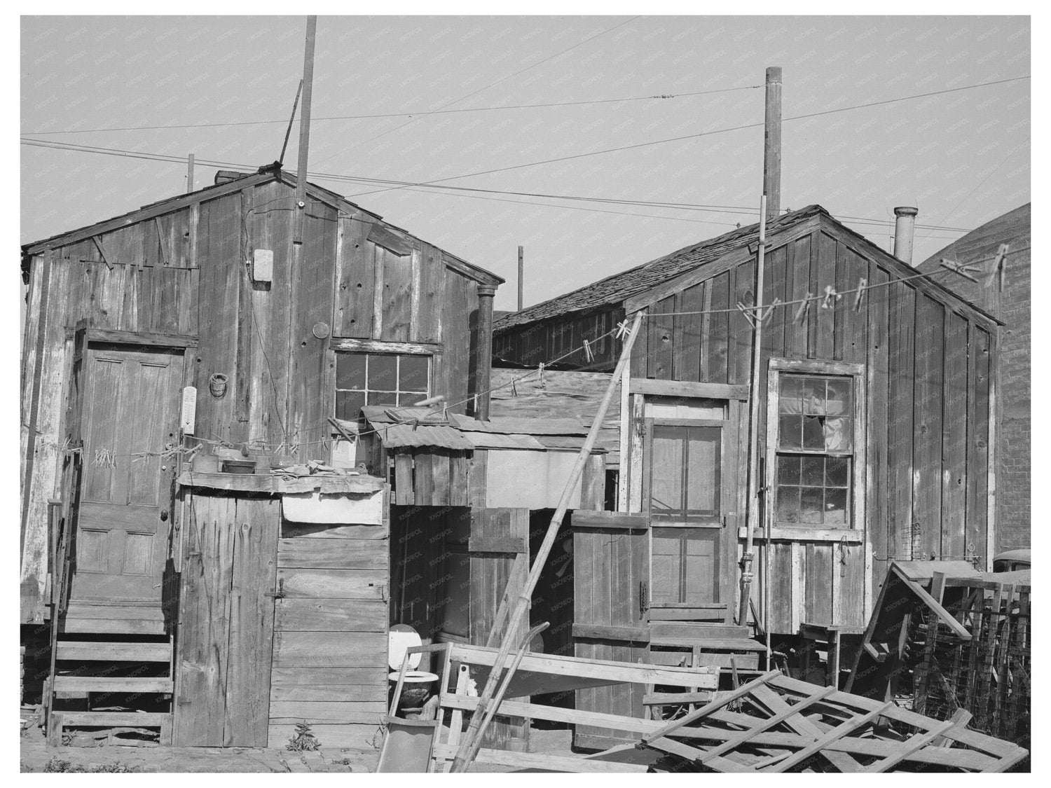 San Diego Mexican Courtyard May 1941 Historical Photo