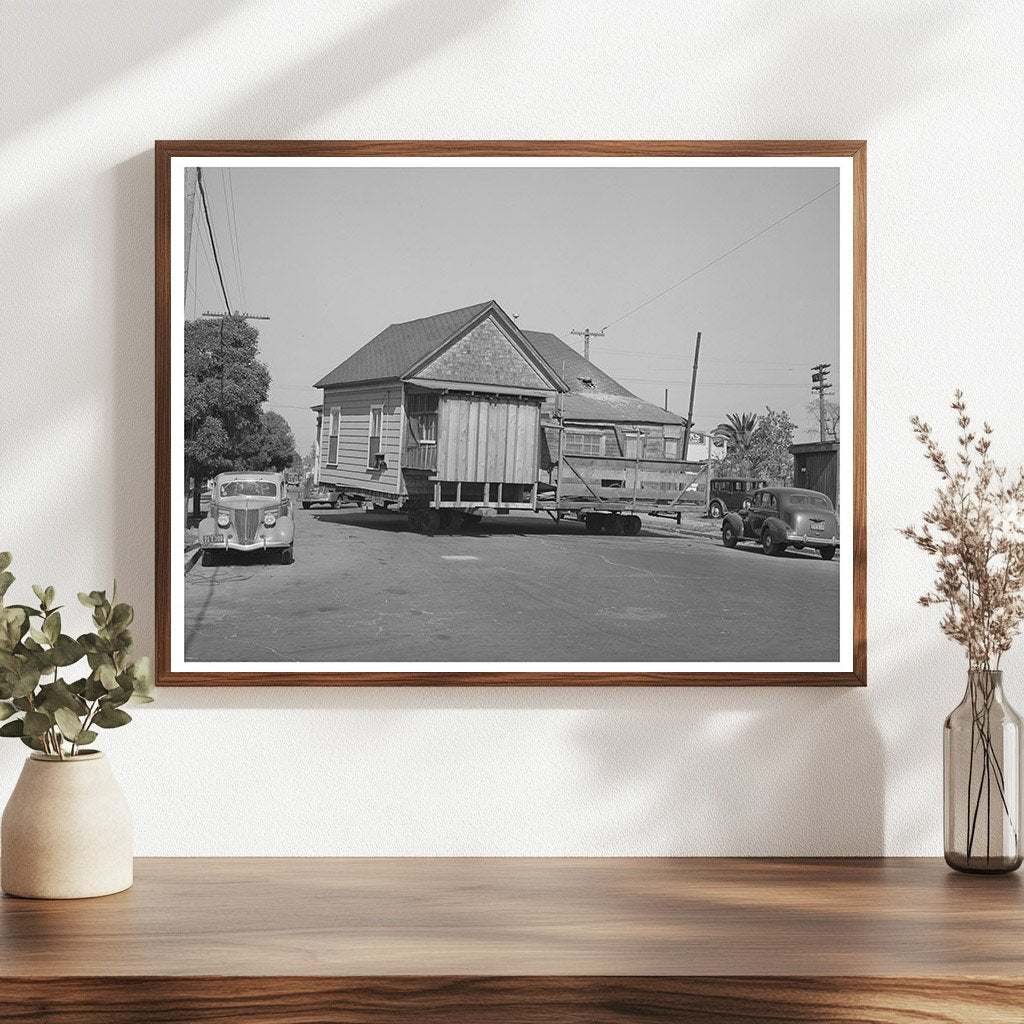 Old House Relocation in San Diego May 1941