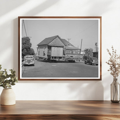 Old House Relocation in San Diego May 1941