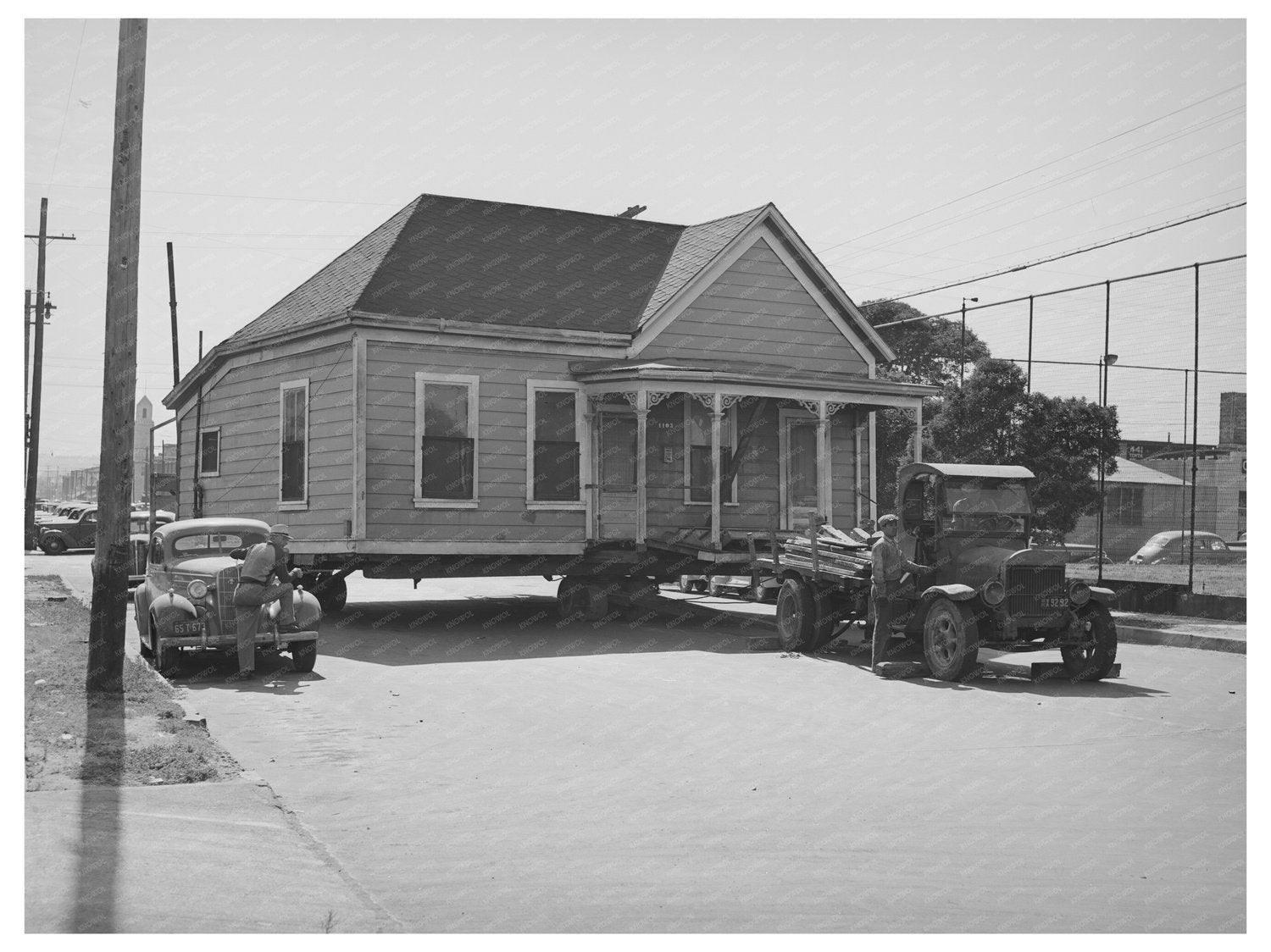 House Relocation for Arden Farms Creamery San Diego 1941