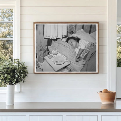 Sick Child in Cramped Bedroom San Diego May 1941