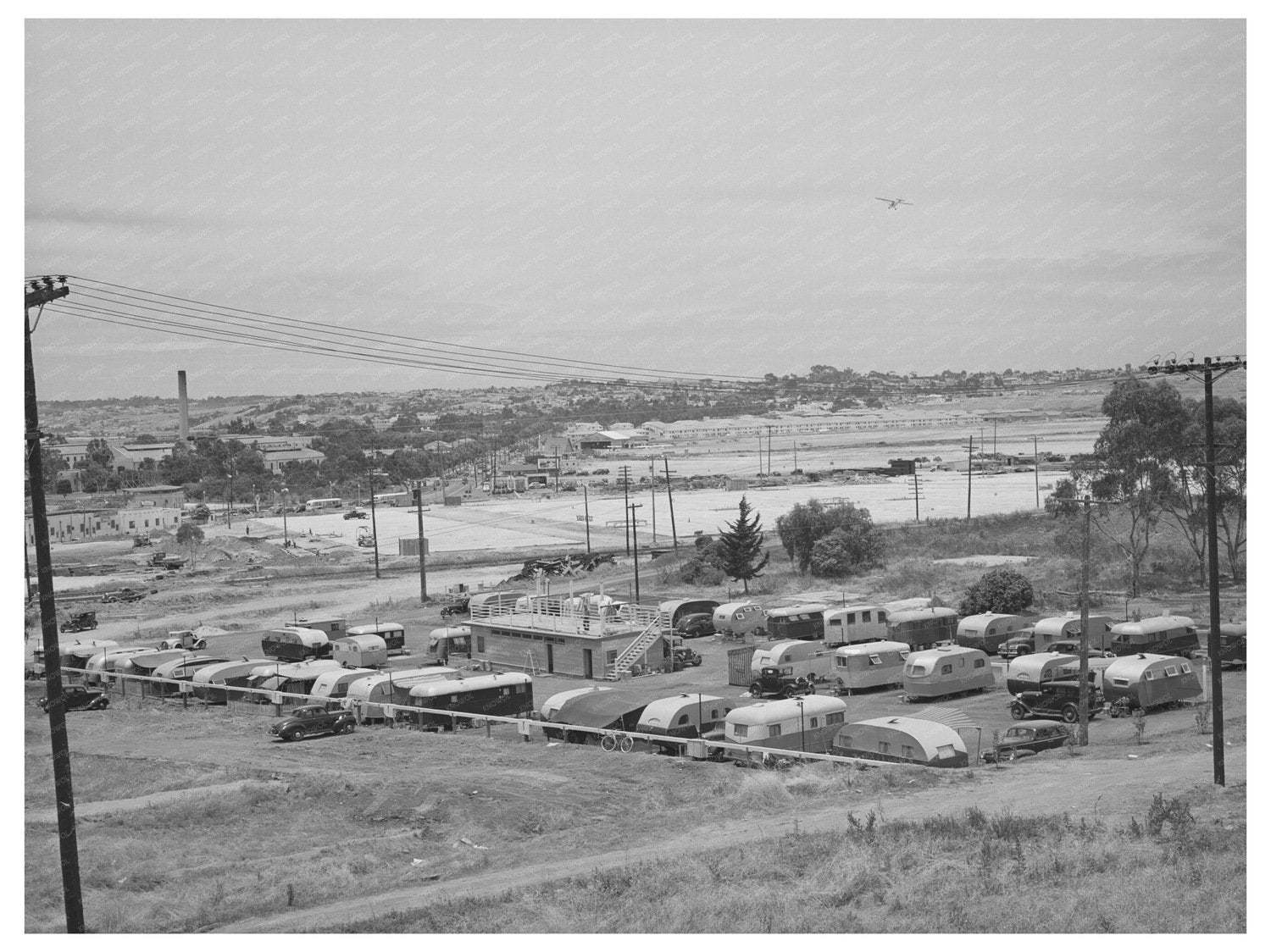 San Diego Trailer Court Overview May 1941