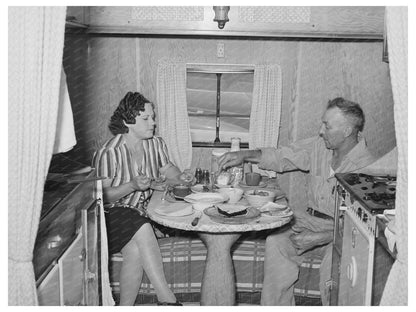 Lunch in Trailer Home San Diego May 1941