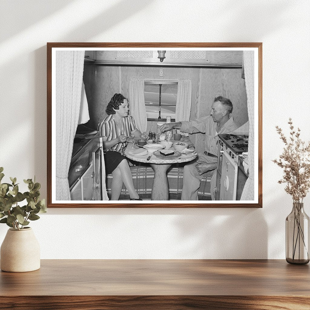 Lunch in Trailer Home San Diego May 1941