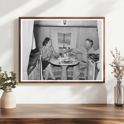 Lunch in Trailer Home San Diego May 1941