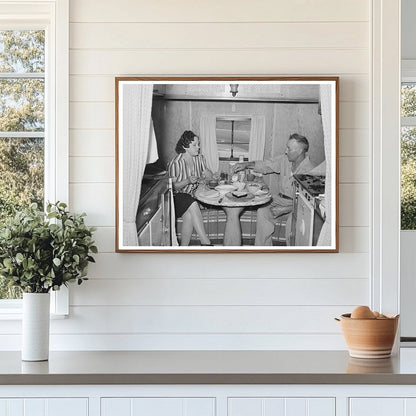 Lunch in Trailer Home San Diego May 1941