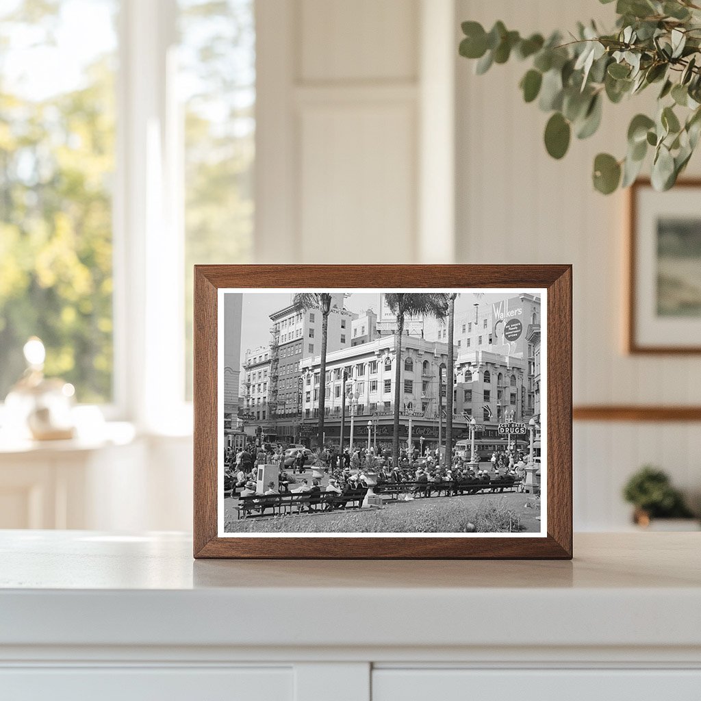 Midtown San Diego Urban Scene May 1941