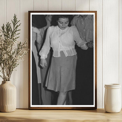 Couple Dancing at Shermans Dance Hall San Diego 1941